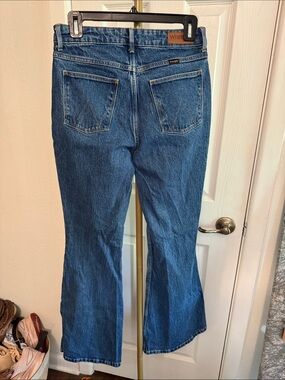 Wrangler Women's Dark Blue Flare Jeans 6/28 x 32